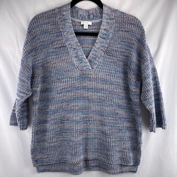 J. Jill Easy Dropped Shoulder Sweater - Picture 1 of 6